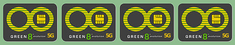 GREEN8 EVOLUTION 5G Smartphone Shield 4-Pack