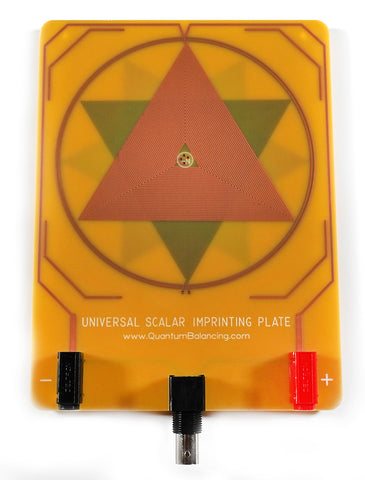 Quantum Entanglement Integrator Universal Scalar Imprinting Plate for the GB-4000 and Other Rife Frequency Generators