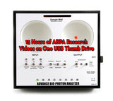 ABPA Advance Bio-Photon Analyzer Research Videos - 15 Hours on 1 USB Drive