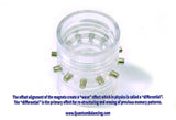 Water Vortex Magnetizer - 12 Magnet Version - 2025 New and Improved Model! 3-Pack Discount