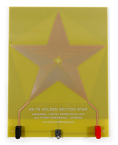GS-72 Golden Section Star Broadcast and Imprinting Plate for GB-4000 only for purchase at this price if you purchased a GB-4000 Package from EMR Labs, LLC
