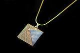 Pyramid Pendant with Opening Locket - Vintage